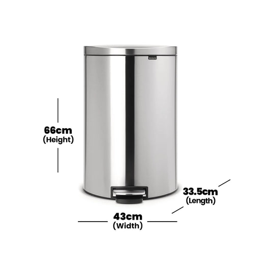 brabantia-flatback-smudge-proof-matt-steel-pedal-bin-40l-with-plastic-bucket