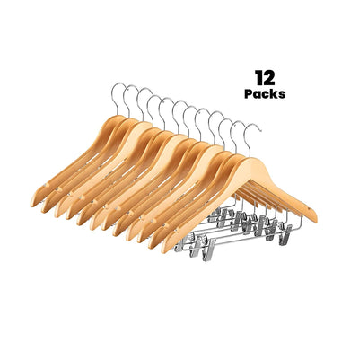 Roomwell UK Female Wooden Hanger Natural Color