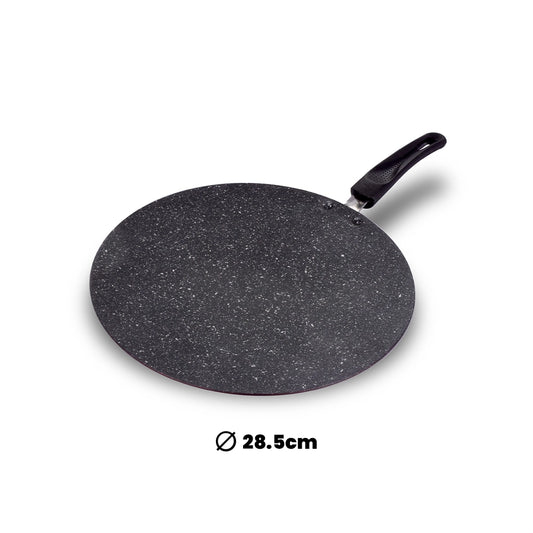 ARK Premium Marble Coated Non Stick Aluminium  Chapati Tawa, 28 Cm