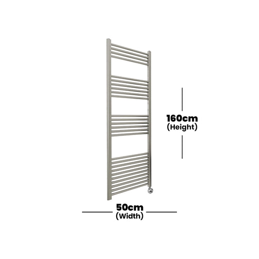 bagnodesign-brushed-nickel-universal-heated-towel-rail-with-thermostat-heating-control-50x9-9x160-cm