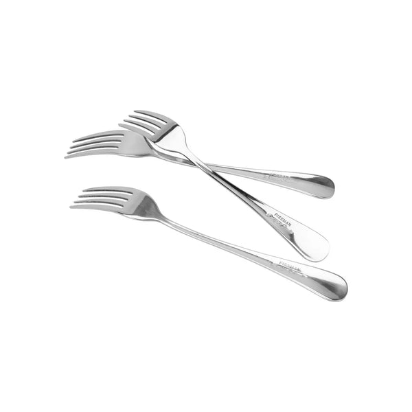 Flavia Stainless Steel 3-Piece Dinner Forks, 20 cm