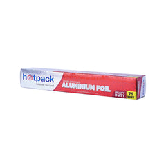 Hotpack Embossed Aluminium Foil, 30cm x 69677 Sq-cm, 12 PCs