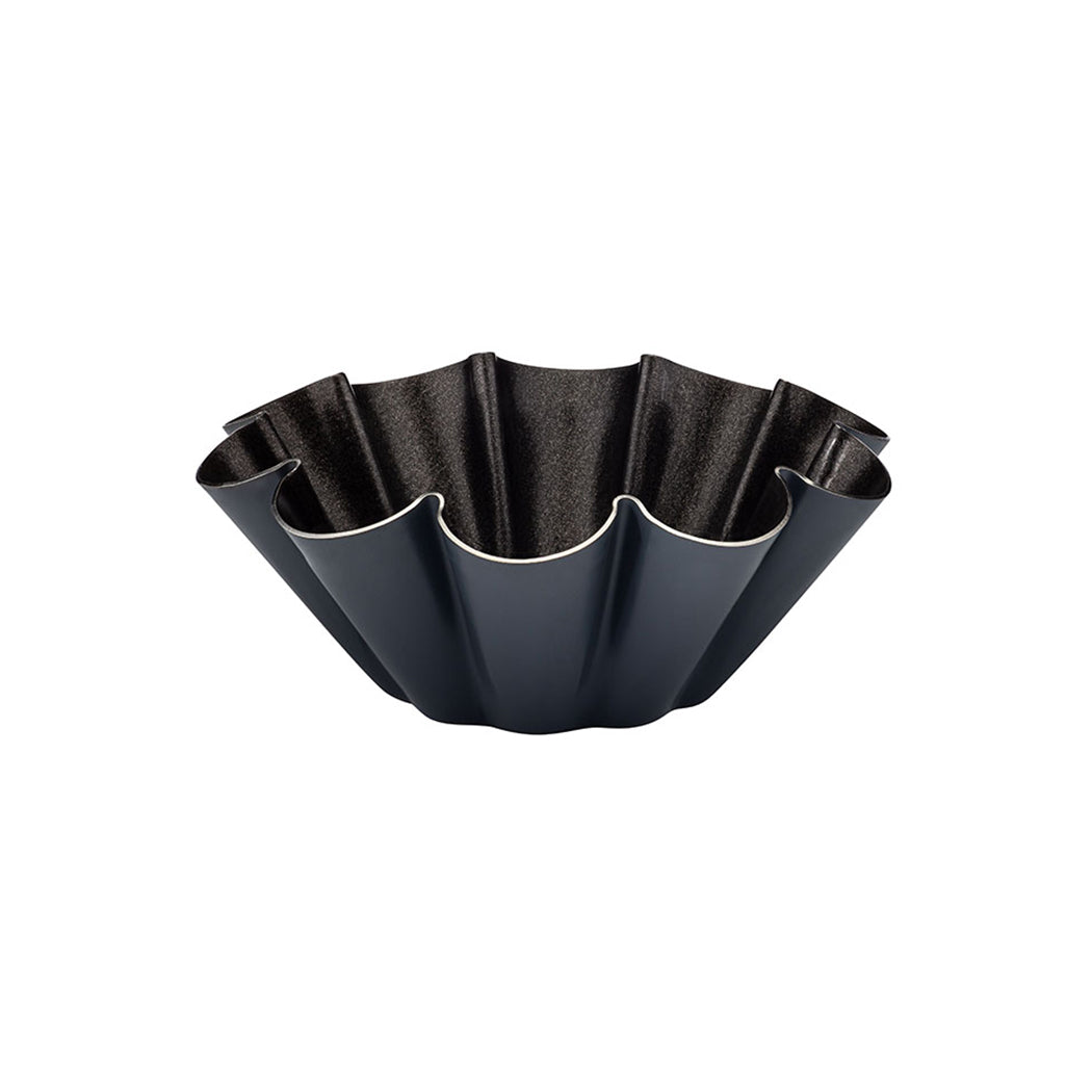 Matfer Bourgeat Exopan Brioche Mould 10 Ribs, 10 cm