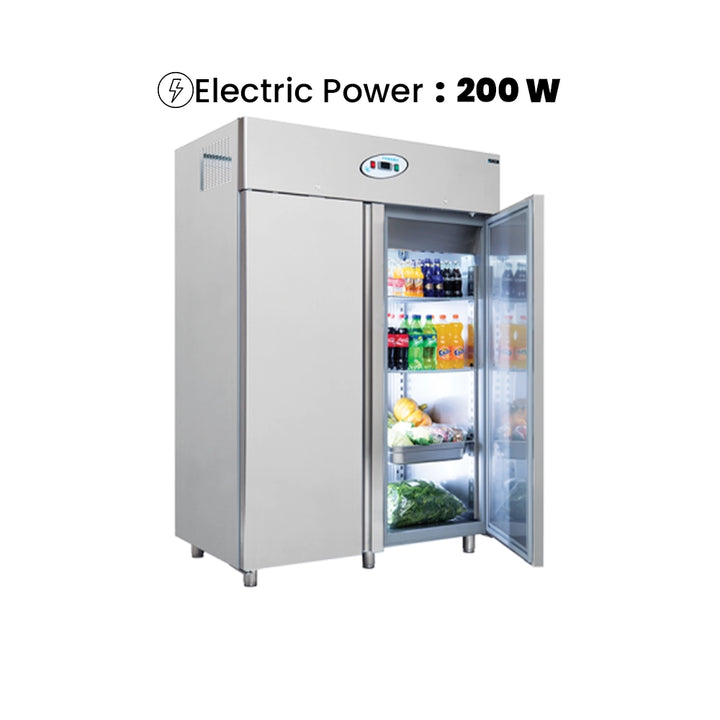 frenox refrigerator andfreezer with double doors 200 w