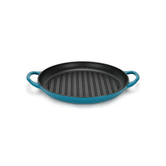 Enamel Cast Iron Grill Pan, 30 x 4.0 cm