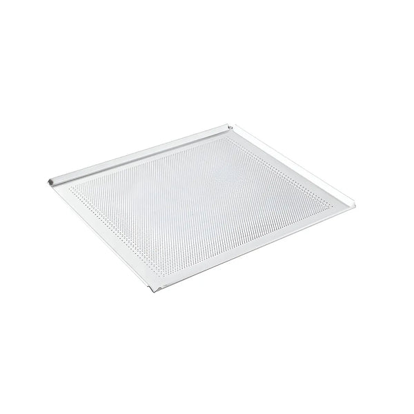 Paderno Aluminium Silicone Coating Perforated Baking Tray, 53 x 65 x 1 cm