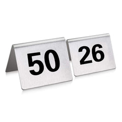 إمبيروس 528.STN2650 لافتة خيمة 5×7 سم، الأرقام من 26 إلى 50.