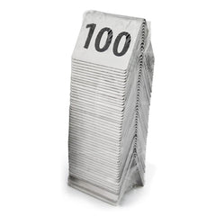 Imperus 528.STN76100 Signage Tent 5x7cm NUMBER 76-100