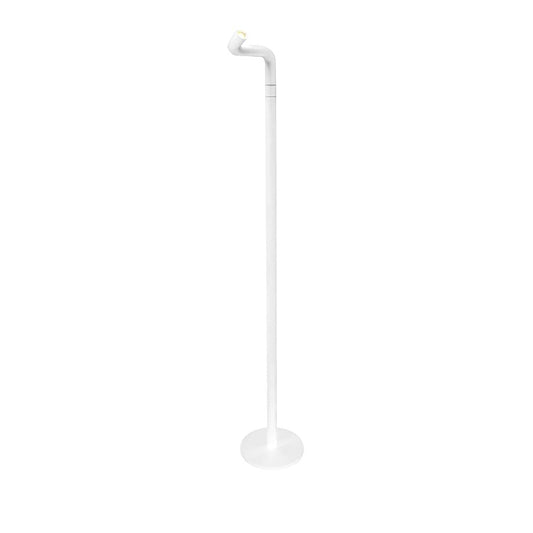 NEWDES Pipe Floor Lamp (H 120 cm, rechargeable), White