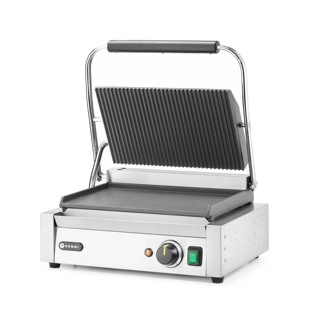 RM Gastro Contact Grill Single Plate, 3 kW, 30.4 x 40.5 x 18.2 cm