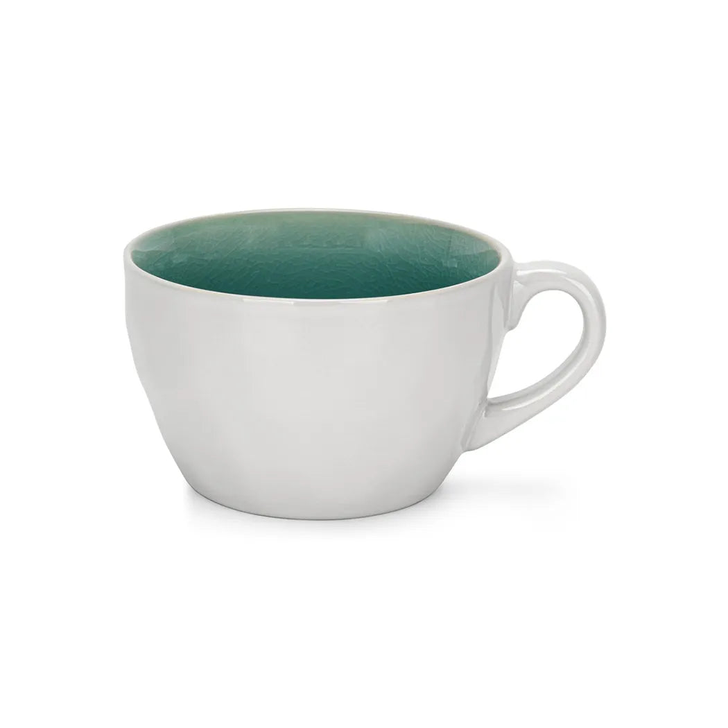 Celine Series Ceramic (Azure) Mug, 440 ml