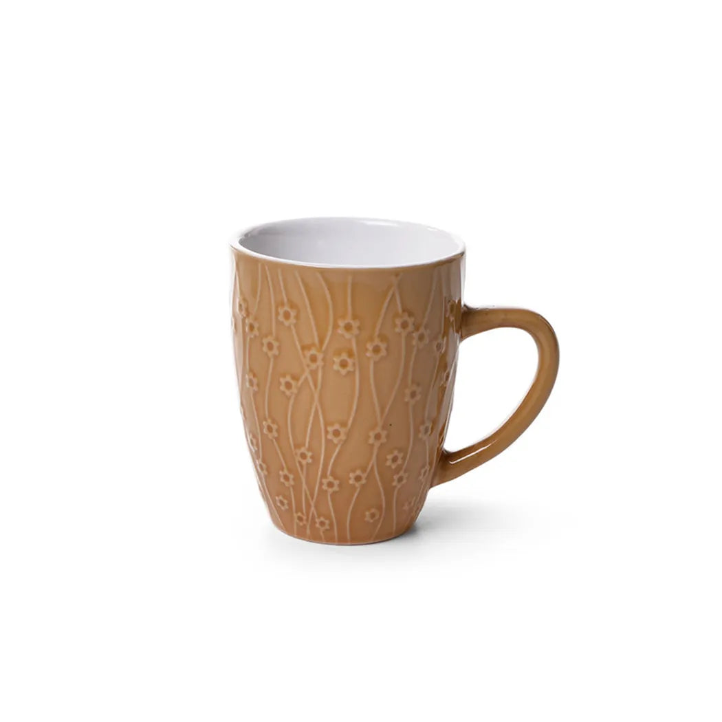 Ceramic Mug in Yellow Color, 370 ml