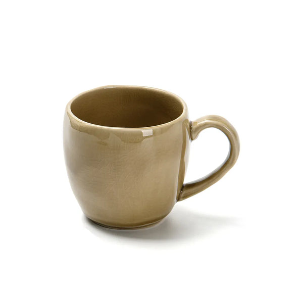 Ceramic Cup in Brown Color, 420 ml