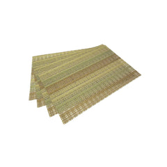 4-Piece Washable PVC Table Mats in Multicolour, 45 x 30 cm