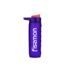 Plastic Water Bottle in Blue Color, 600 ml Capacity and 23 cm