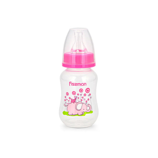 Fissman Feeding Bottle With Lid 125ml Brown