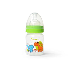 Fissman Plastic Baby Feeding Bottle With Wide Neck 120ml Green