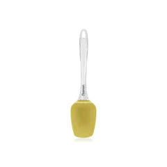 Silicon made Spatula with Handle in Yellow/Clear Color, 25 x 8 cm