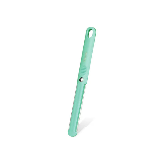 Stainless Steel Cheese And Butter Slicer with Food Grade Plastic Handle in Mint Green Color