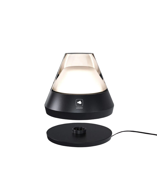 Salerno RBG table lamp, H9.5 cm, Black