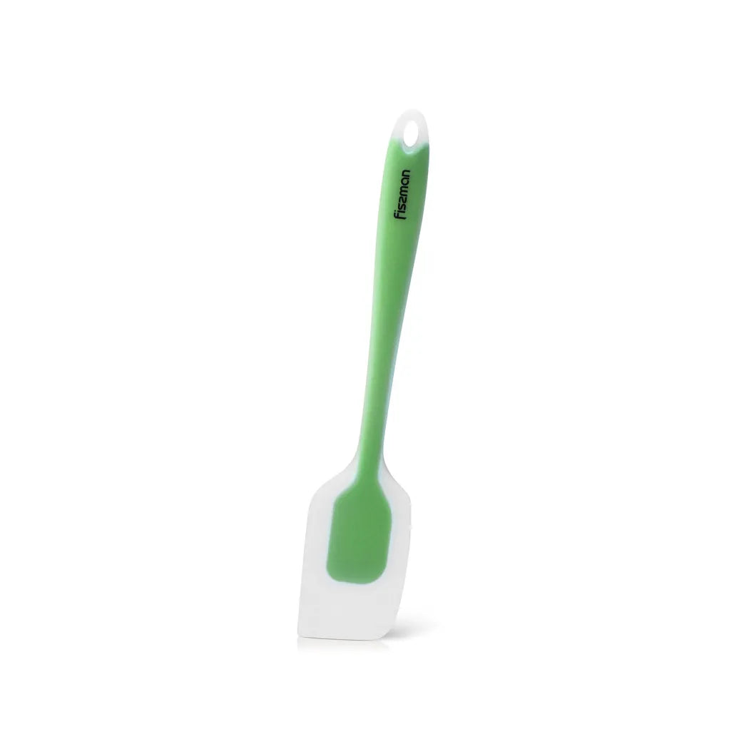 Aquarelle Series Silicon made Spatula in Green Color, 26.5 cm