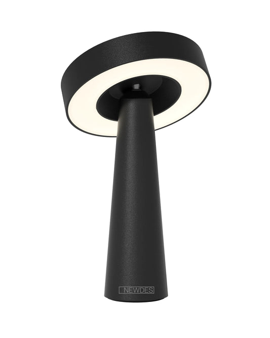 NEWDES Tip table lamp, H21 cm, Black