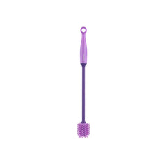 Silicone made Bottle Cleaning Brush in Purple Color, 30 cm