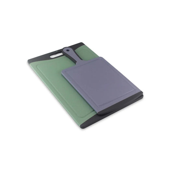 2 Pieces Thermoplastic made Index Chopping Board Set, 25 x 36 cm, 18 x 35.5 cm