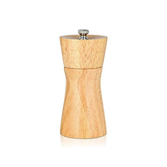 Rook Shaped Wooden Pepper Mill in Beige Color, 11 x 5 cm