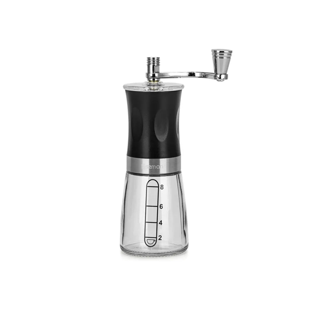 Plastic Coffee Mill ABS Shell with Ceramic Grinder, 17 cm