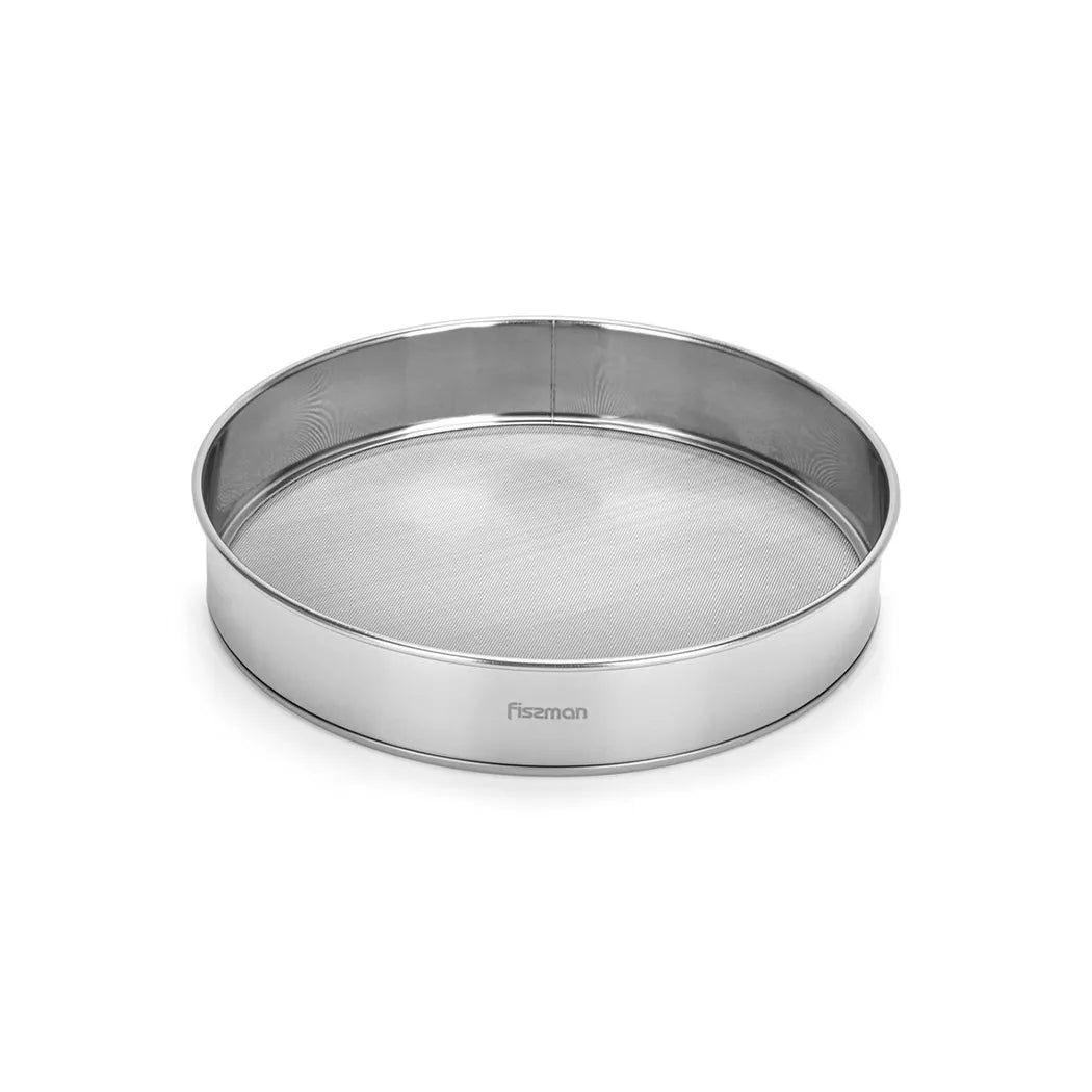 Stainless Steel Flour Sifter in Silver Color, 24 cm