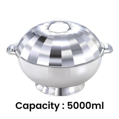 Shaheen Stainless Steel Hot Pot Shine, 8000 ml - HorecaStore