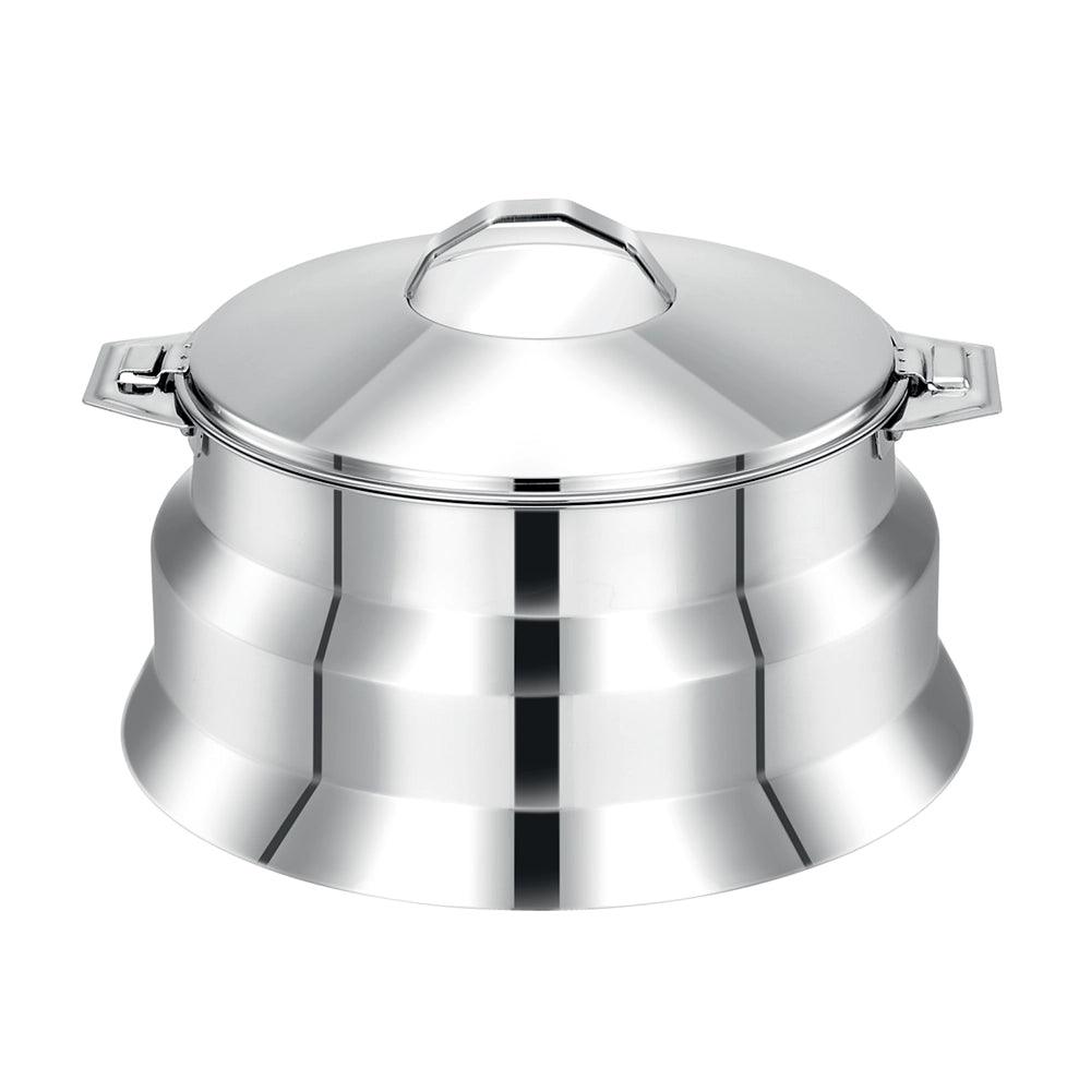 Pradeep Arah Stainless Steel Hot Pot Plain, 7500 ml - HorecaStore