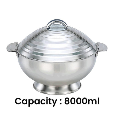 Shayna Stainless Steel Hot Pot, 8000 ml - HorecaStore