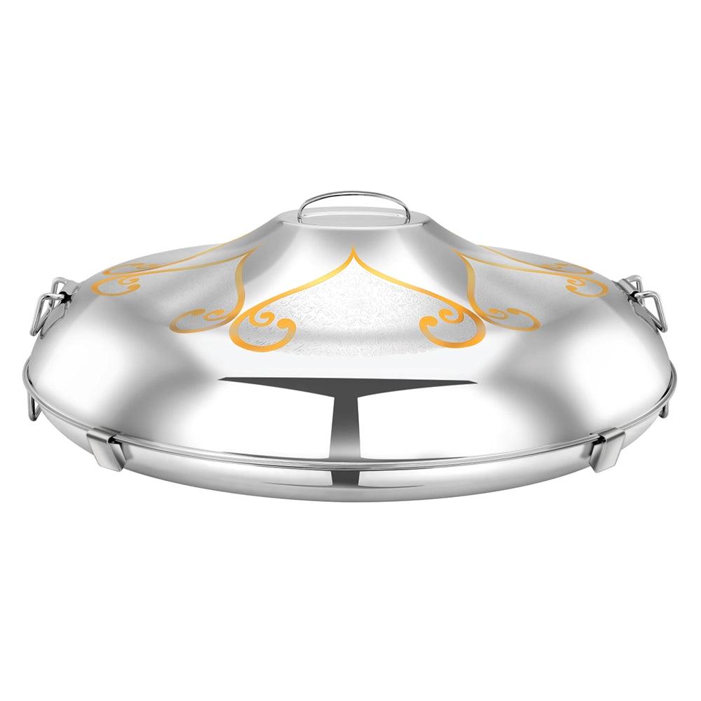 Pradeep Ellipse Stainless Steel Hot Pot Shireen Without Base Gold, 101 cm - HorecaStore