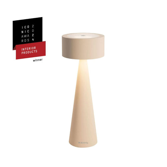 Musterring Elody Rechargeable Table Lamp (H 21 cm), Sand