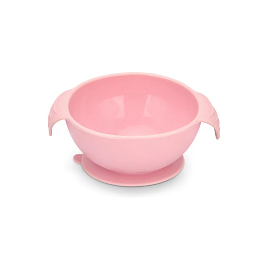 Silicone made Bowl For Kids in Pink Color, 320 ml