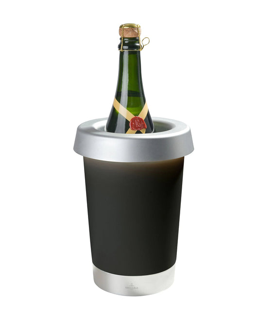 Villeroy & Boch Bordeaux wine cooler with light, Black