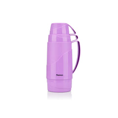 Portable Stainless Steel Vacuum Flask with Thermal Insulation in Purple Color, 1 ltr.