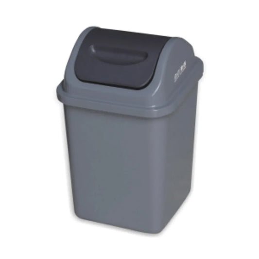 THS AF07027 Plastic Swing Top Dust Bin 10 L