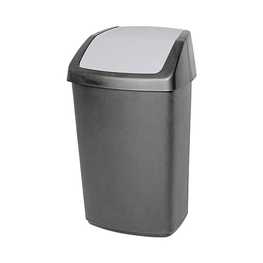 THS AF07310 Swing Top Quadrate Garbage Can 25L