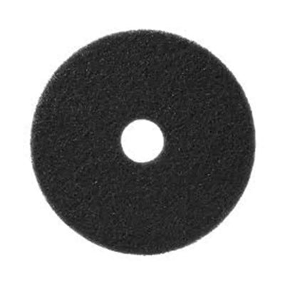 THS AMPAD17 Black Floor Cleaning Pads 43 cm