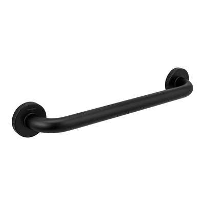 Aquaeco Ix304 Matt Black Stainless Steel Straight Support Grab Bar, Dia 32 cm 48x9.5x8 cm