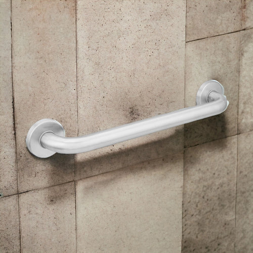 Aquaeco Ix304 Polished Stainless Steel Straight Support Grab Bar, Dia 32 cm 48x9.5x8 cm