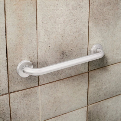 Aquaeco Ix304 Brushed Stainless Steel Straight Support Grab Bar, Dia 32 cm 48x9.5x8 cm