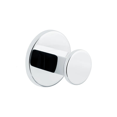 Aquaeco Chrome Windemere Single Robe Hook, 5x5x3.9 cm