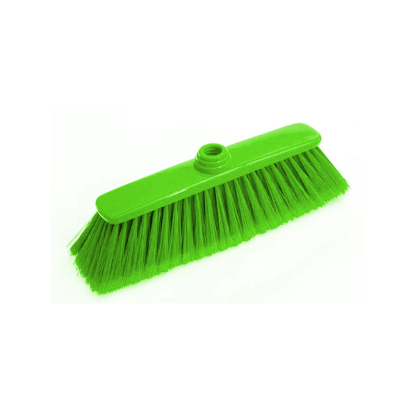 THS MR140.10 Green Soft Sovrana Broom With Metal Handle