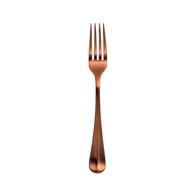 Furtino England Baguette 18/10 Stainless Steel Table Fork Matt Copper, 21cm, Pack of 12