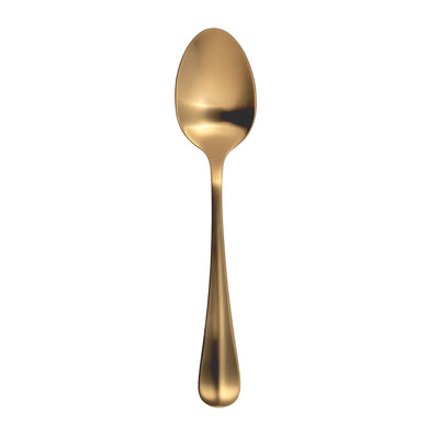 Furtino England Baguette 18/10 Stainless Steel Table Spoon Matt Gold, 21cm, Pack of 12