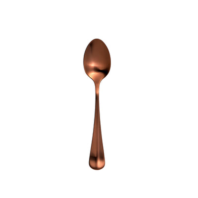 Furtino England Baguette 18/10 Stainless Steel Tea Spoon Matt Copper, 14cm, Pack of 12